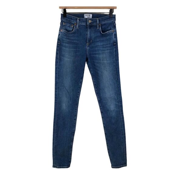 Agolde Sophie High Rise Skinny Jeans Stretch Medium Wash Size 26 - Picture 1 of 7